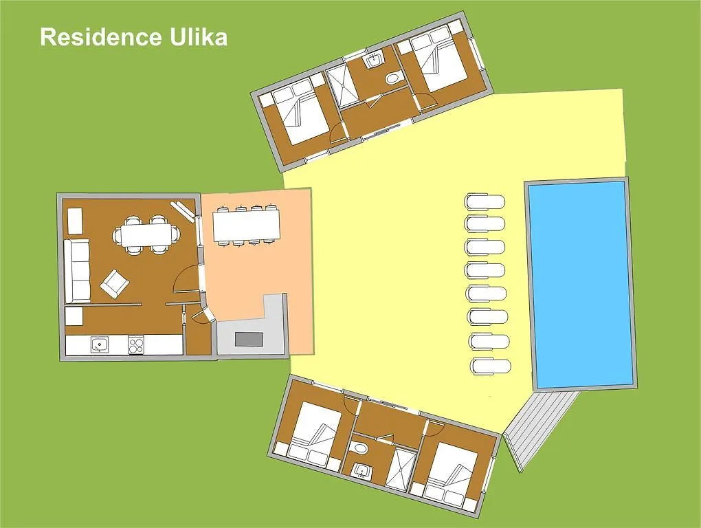 홀리데이파크 Mobile Homes Residence Ulika 크르크